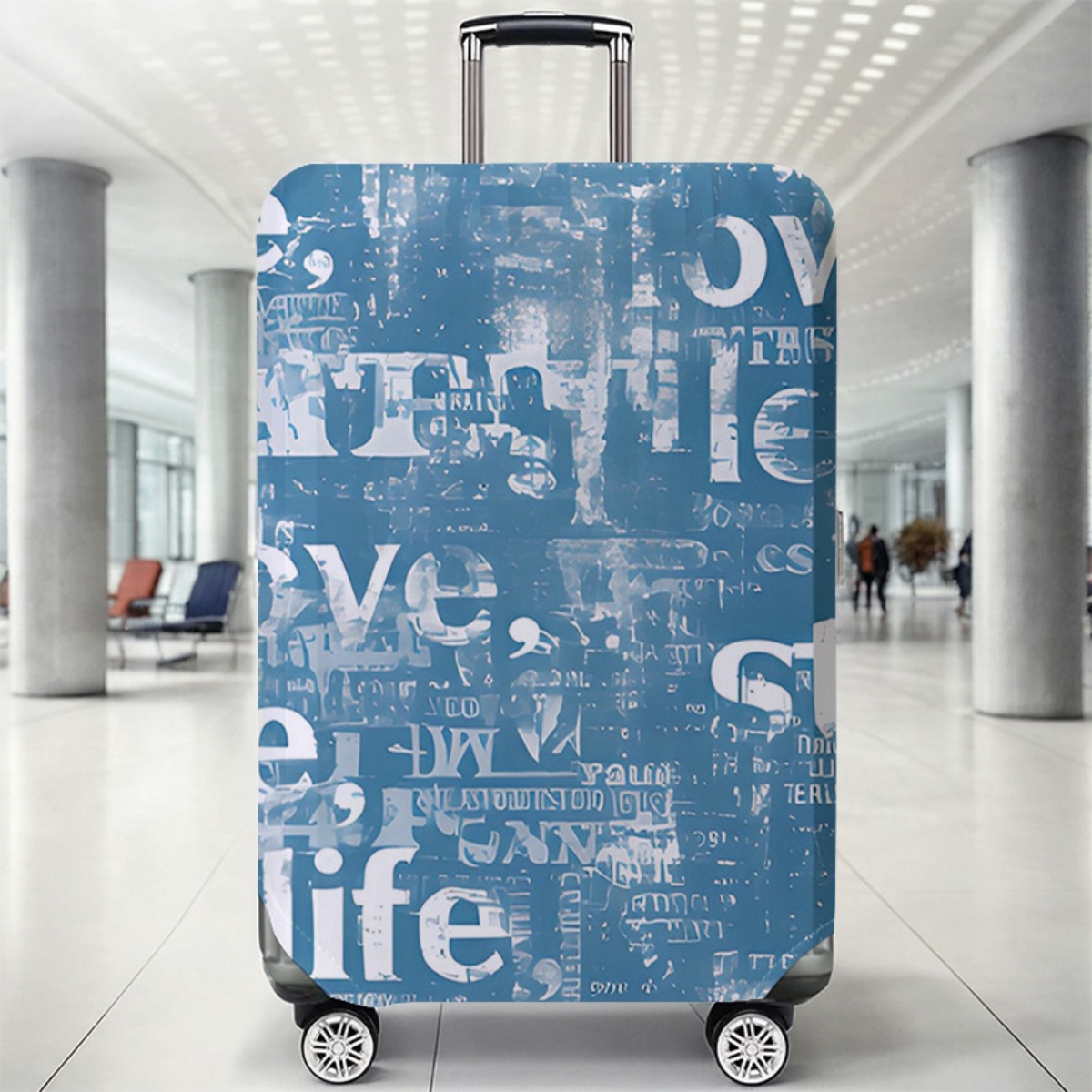 Waterproof Suitcase Cover Protector - 荷物カバープロテクター弾性防水防塵 18-32 インチのスーツケース旅行アクセサリー用
