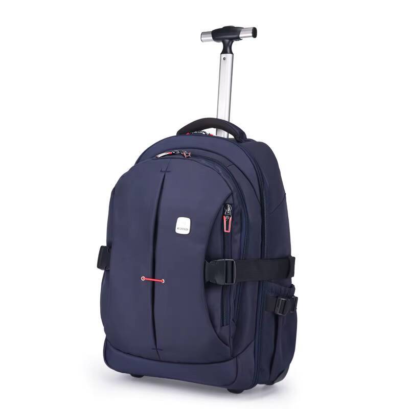 Foldable Rolling Luggage Bag - 車輪付きバックパック ホイール付き 旅行 通勤、バッグ 旅行用荷物 ビジネス