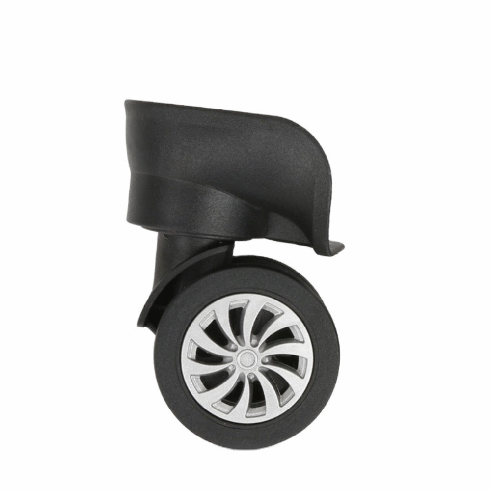 Silent Replacement Luggage Wheels - 4 個ユニバーサル荷物スーツケースホイール 360 度交換部品荷物スイベルホイールサイレントブラックトロリーケースローラー