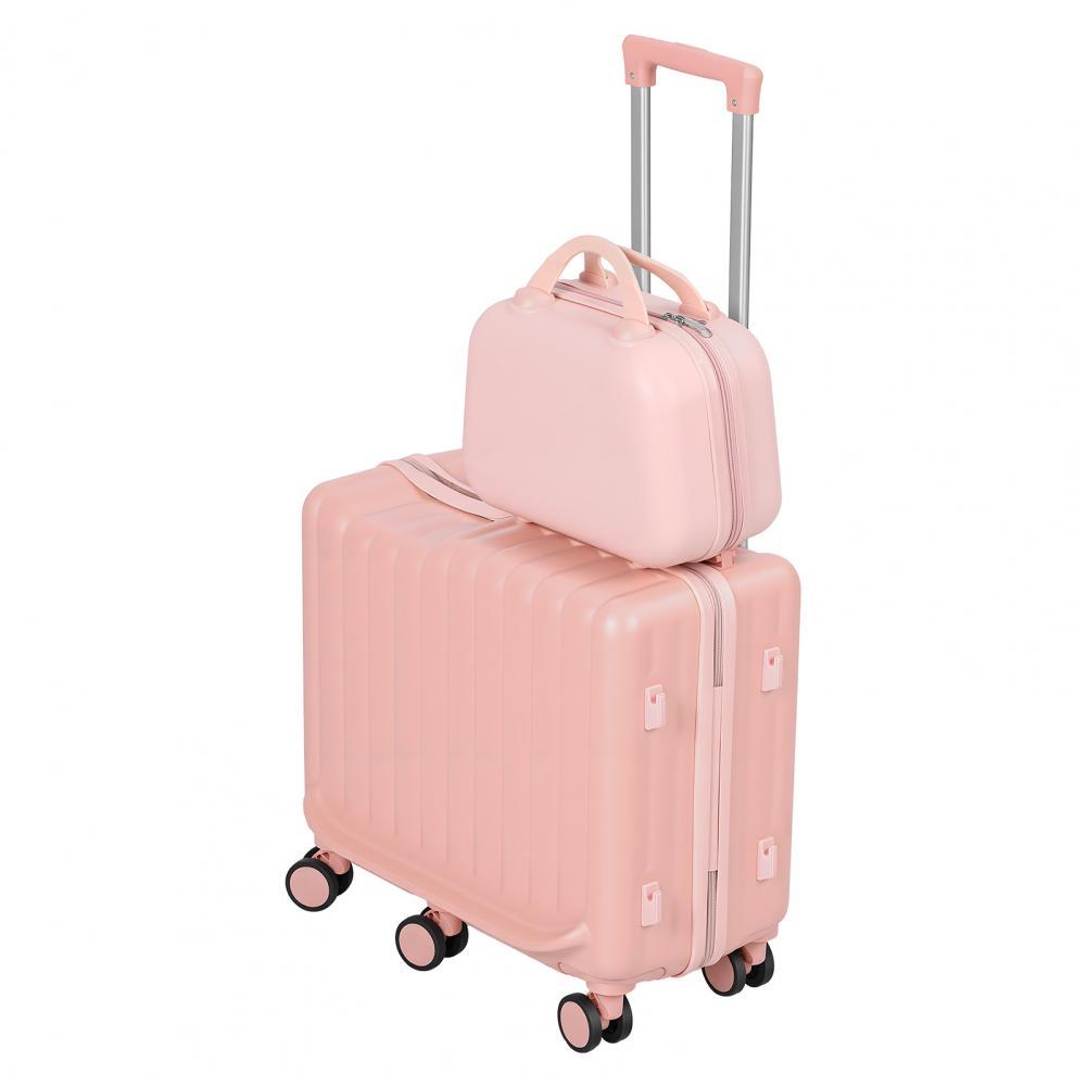 Spinner Wheel Rolling Suitcase 20 Inch - 耐久性のある20インチ子供用乗用荷物入れ折りたたみ式ペダル6輪スピナーハードシェルキャリーオンスクータースーツケース旅行用