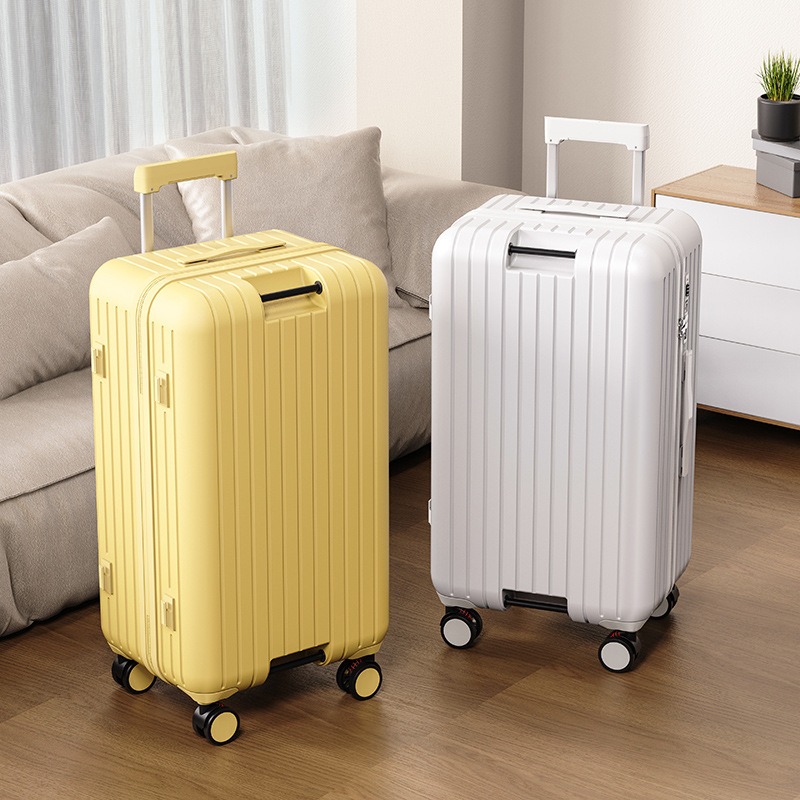 Spinner Wheel Rolling Suitcase 20 Inch - 大型トロリースーツケース、ユニバーサルホイール付きローリングラゲージ、ジッパー式PCトロリーケース（ホイール付き）、20インチ機内持ち込み可能ケース