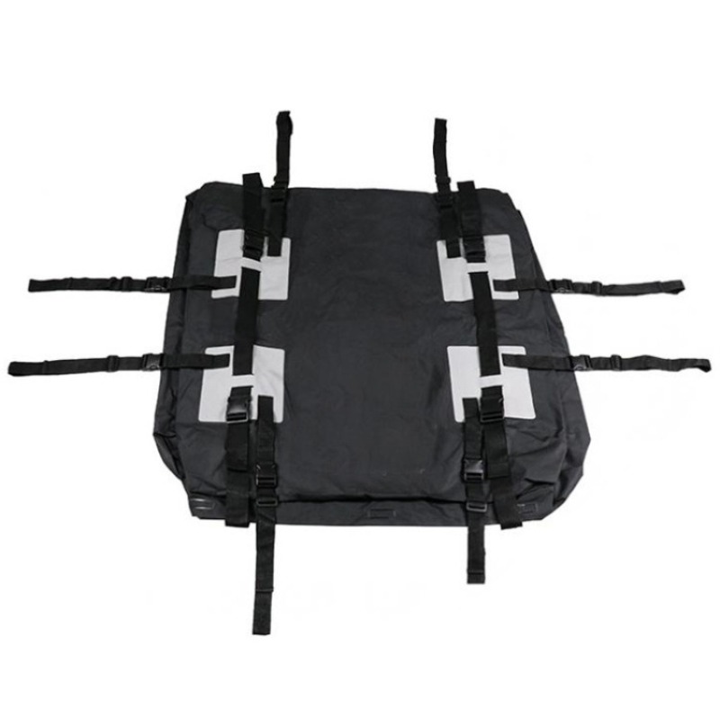 Foldable Rolling Luggage Bag - 折りたたみ式ルーフアンチロールセルフドライビングトラベルカー、アンチロールバッグ、SUV600D、ルーフアウトドアラゲッジバッグ搭載、軽雨対応