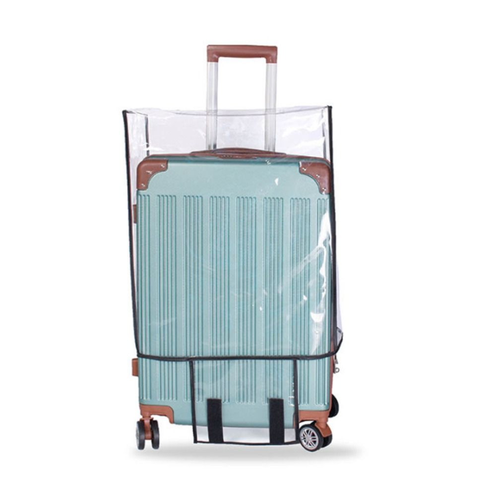 Waterproof Suitcase Cover Protector - PVC透明ラゲージカバー 旅行用アクセサリー 防水ラゲージ収納カバー 防塵プロテクター スーツケースカバー ラゲージカバー