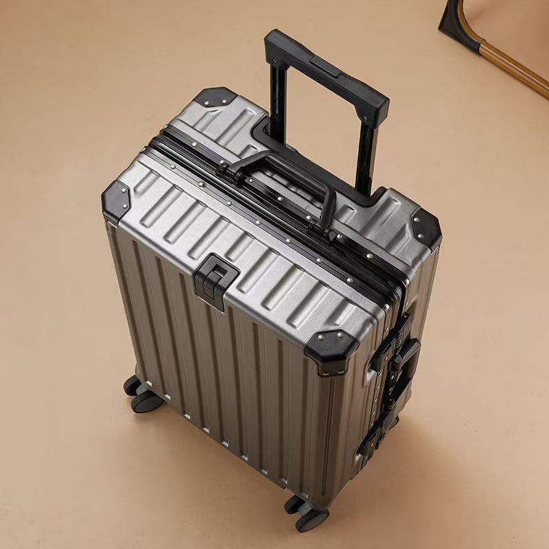 Aluminum Frame Carry On Luggage - 20～30インチ最新ホットアルミフレームラゲージ、大容量スーツケース、人気のトラベルバッグ、機内持ち込み可能スーツケース