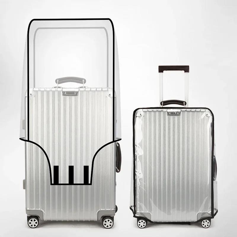 新しい 20-30 インチの荷物カバー透明プロテクター防水厚 - Waterproof Suitcase Cover Protector のレビューと価格