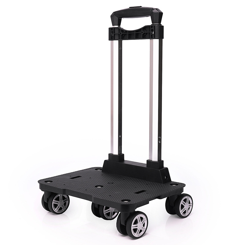 ポータブルアルミ合金製六輪ユニバーサルカート荷物バッグアクセ - Aluminum Frame Carry On Luggage のレビューと価格