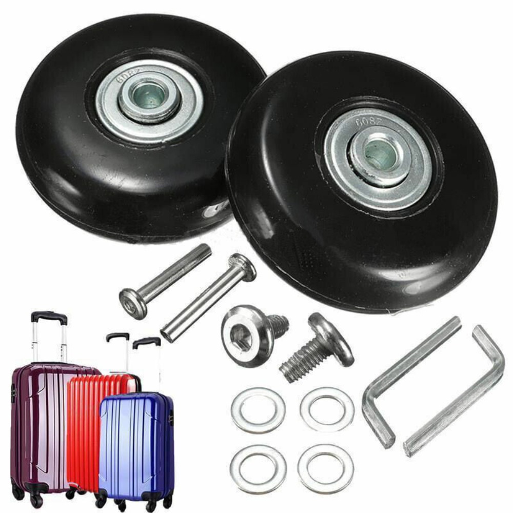 57-59MM耐久性のある静音Dia40mm/50mm/60 - Silent Replacement Luggage Wheels のレビューと価格