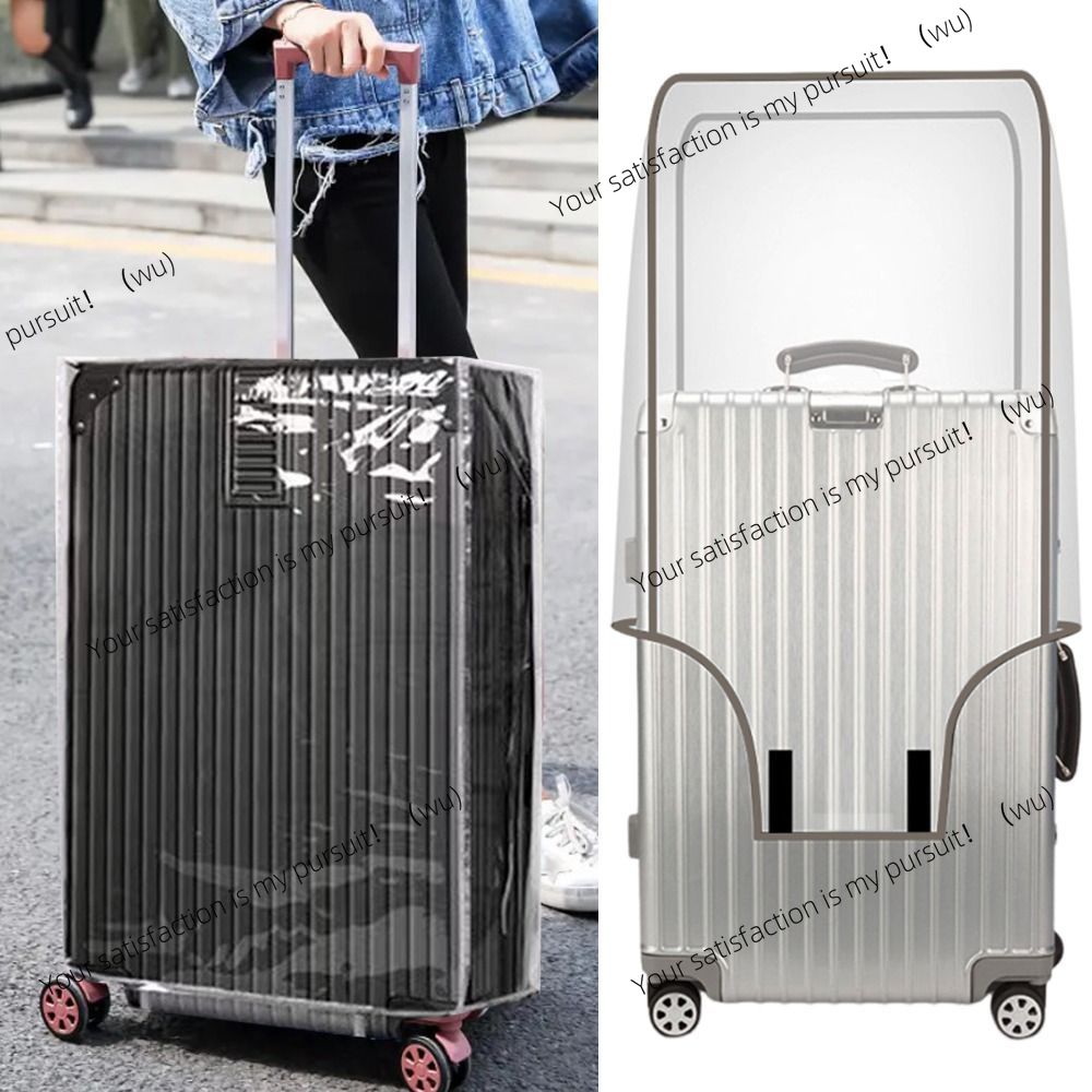 PVC製旅行用透明防水荷物保護カバー、防塵16～28インチ荷 - Luggage Protective Cover Transparent のレビューと価格