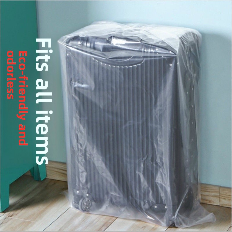 荷物用超厚手保護カバー 防塵収納バッグ 旅行用スーツケース用 - Luggage Protective Cover Transparent のレビューと価格
