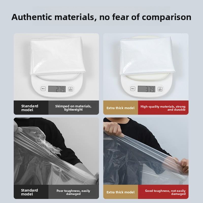 荷物用超厚手保護カバー 防塵収納バッグ 旅行用スーツケース用 - Luggage Protective Cover Transparent のレビューと価格