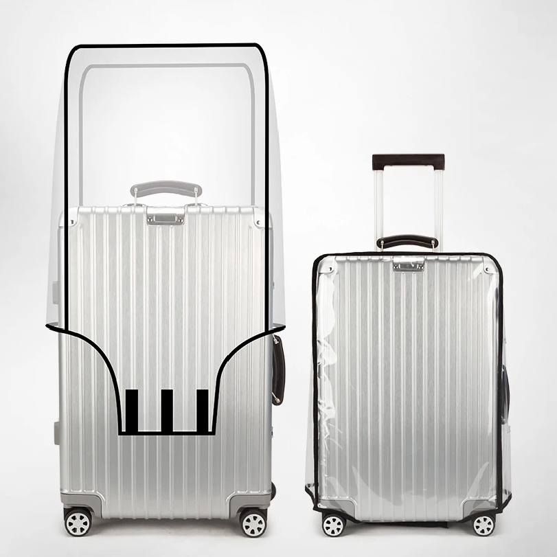 新しい 20-30 インチの荷物カバー透明プロテクター防水厚 - Waterproof Suitcase Cover Protector のレビューと価格