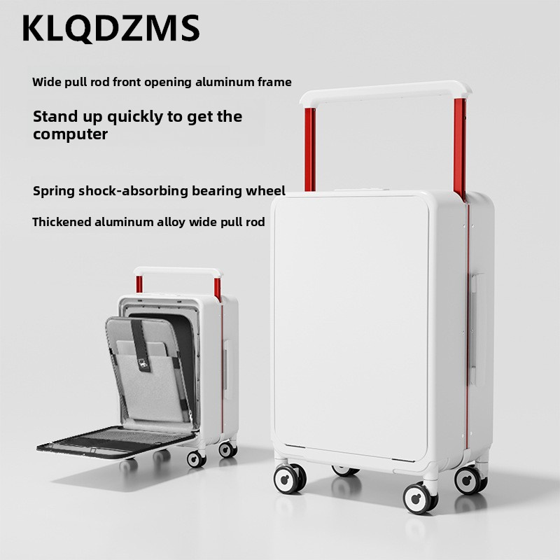 KLQDZMS メンズ スーツケース 20インチ24インチ  - Spinner Wheel Rolling Suitcase 20 Inch のレビューと価格