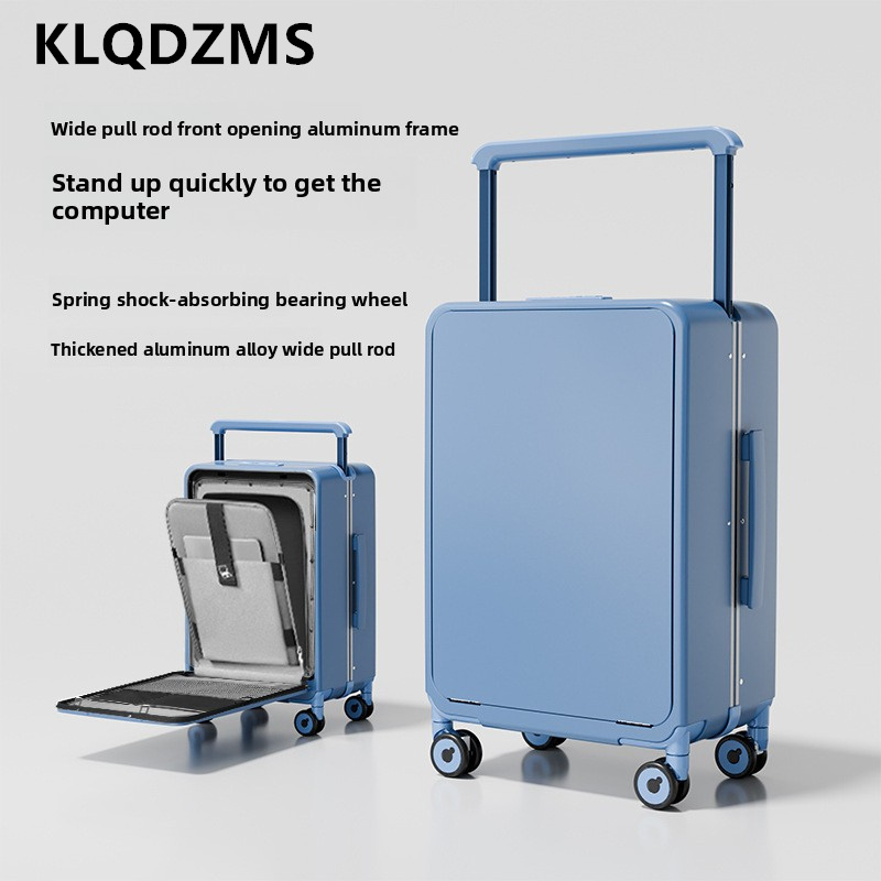 KLQDZMS メンズ スーツケース 20インチ24インチ  - Spinner Wheel Rolling Suitcase 20 Inch のレビューと価格