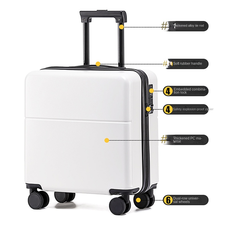 20インチ軽量機内持ち込みトロリーラゲージ、18インチトラベ - Cabin Size Lightweight Travel Trolley のレビューと価格