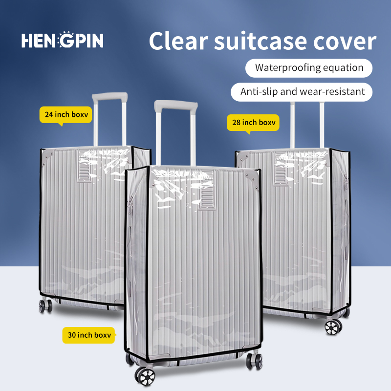 完全透明荷物プロテクターカバー PVC 防水防塵耐久性のある - Waterproof Suitcase Cover Protector のレビューと価格