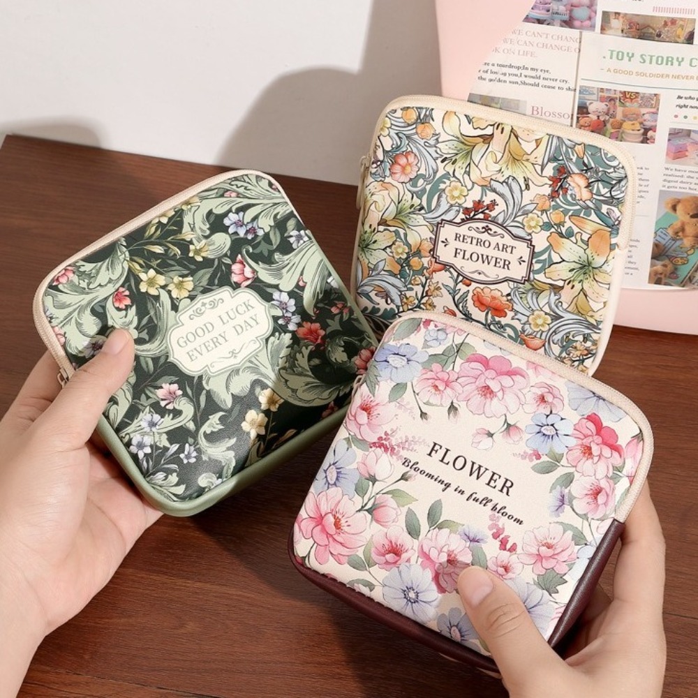 新しいPVCサニタリーパッドバッグ大容量多目的化粧品バッグ小 - Cosmetic Bags のレビューと価格