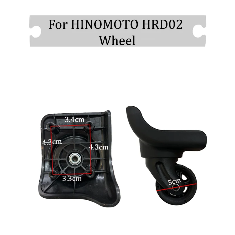 HINOMOTO HRD02 ユニバーサルホイール サイレン - Silent Replacement Luggage Wheels のレビューと価格