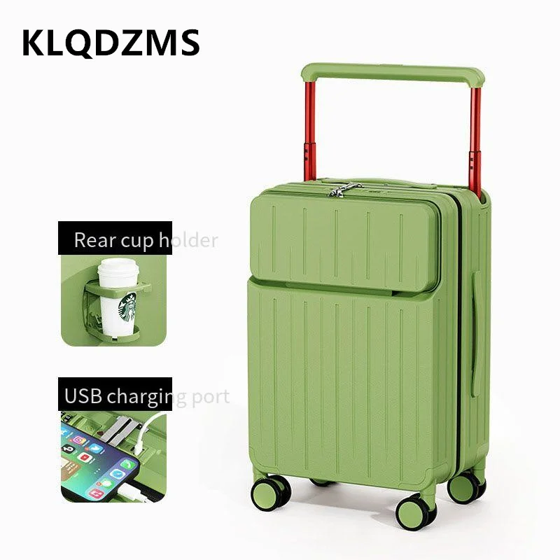 KLQDZMS フロントオープンスーツケース 20