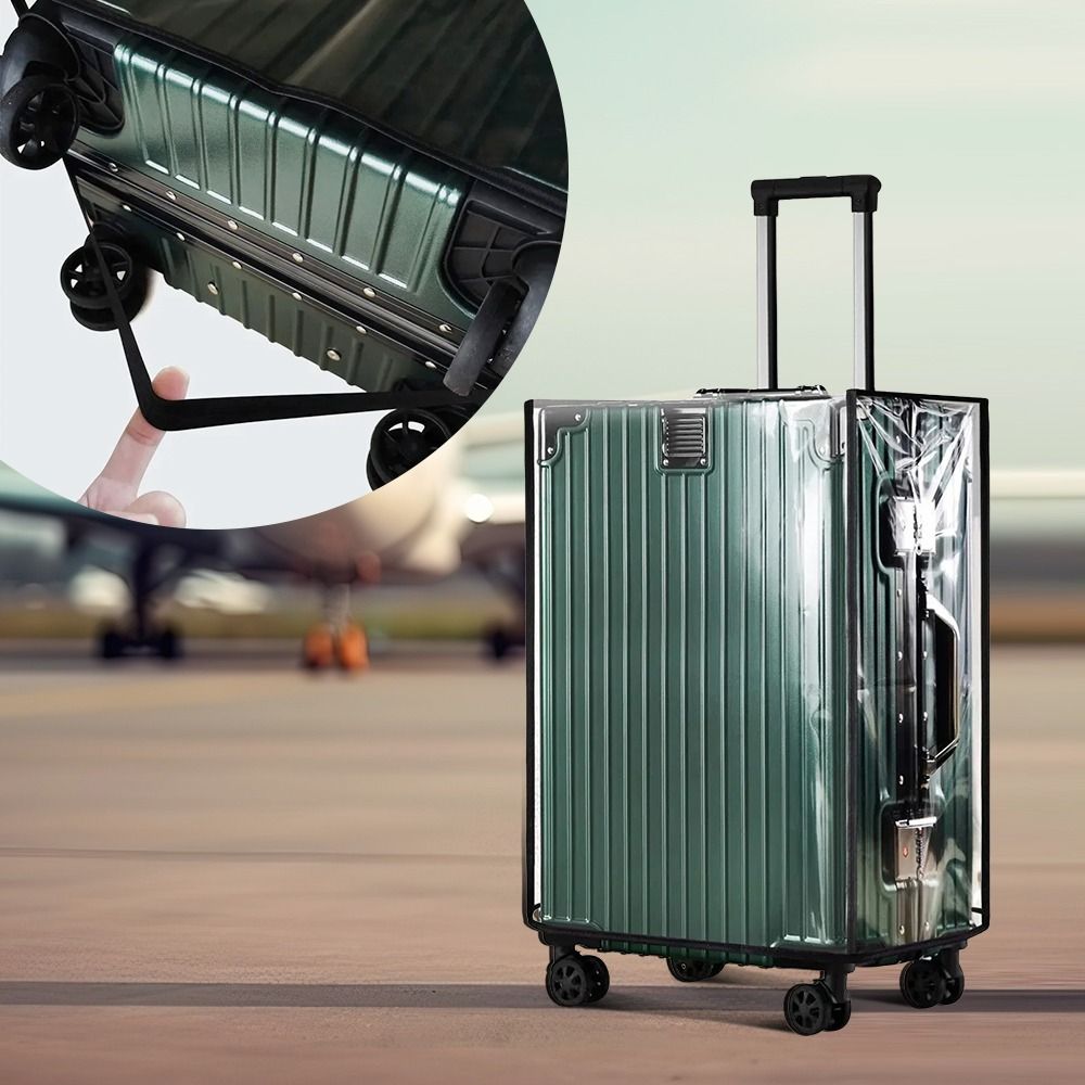18-30 インチ旅行荷物カバー PVC 透明荷物プロテクタ - Luggage Protective Cover Transparent のレビューと価格