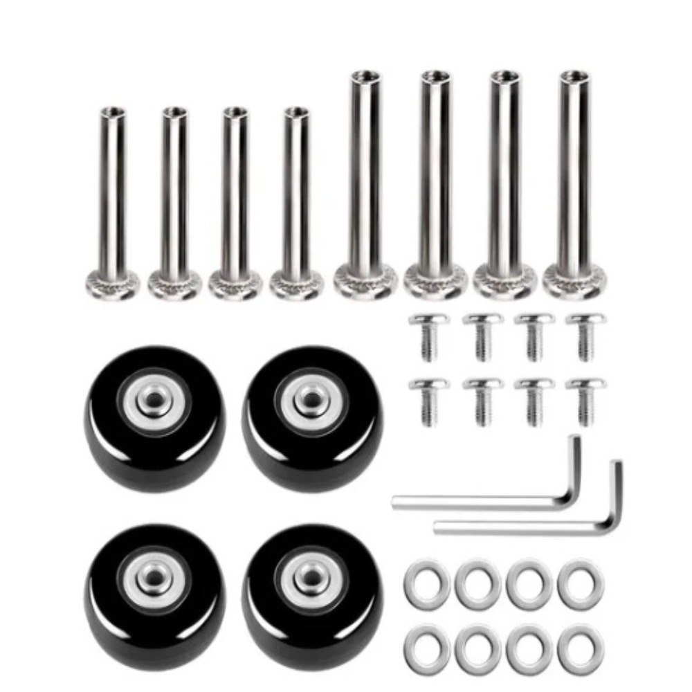 2/4 個 57-59 ミリメートルスライド交換用サイレント - Silent Replacement Luggage Wheels のレビューと価格