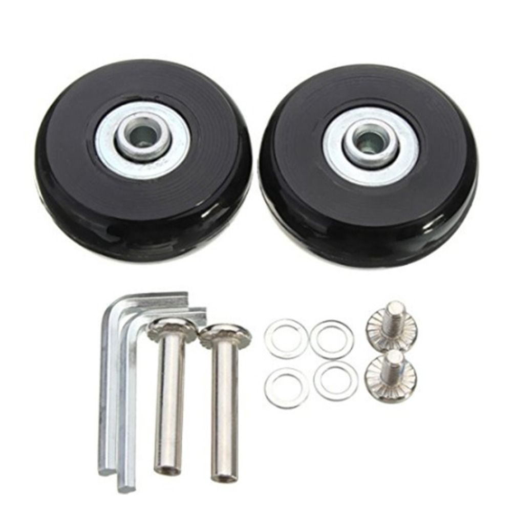 2/4 個 57-59 ミリメートルスライド交換用サイレント - Silent Replacement Luggage Wheels のレビューと価格