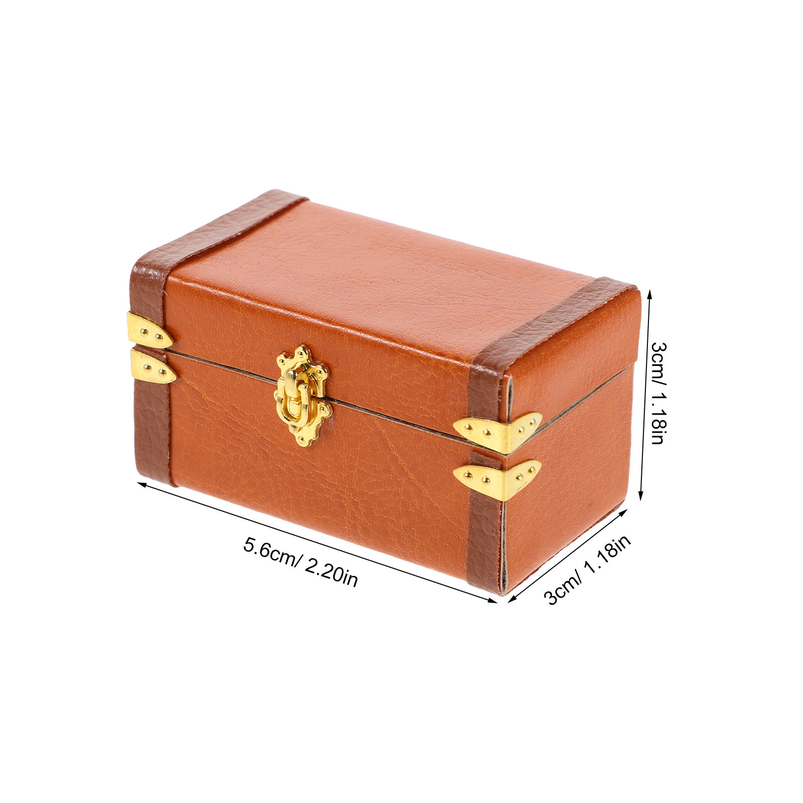 ミニチュアヴィンテージトラベルトランクスーツケース レトロス - Retro Vintage Trunk Suitcase のレビューと価格