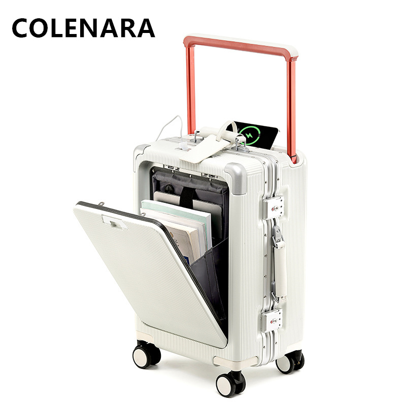COLENARA ラップトップスーツケース 20インチ24イ - Front Opening Laptop Luggage 24 Inch のレビューと価格