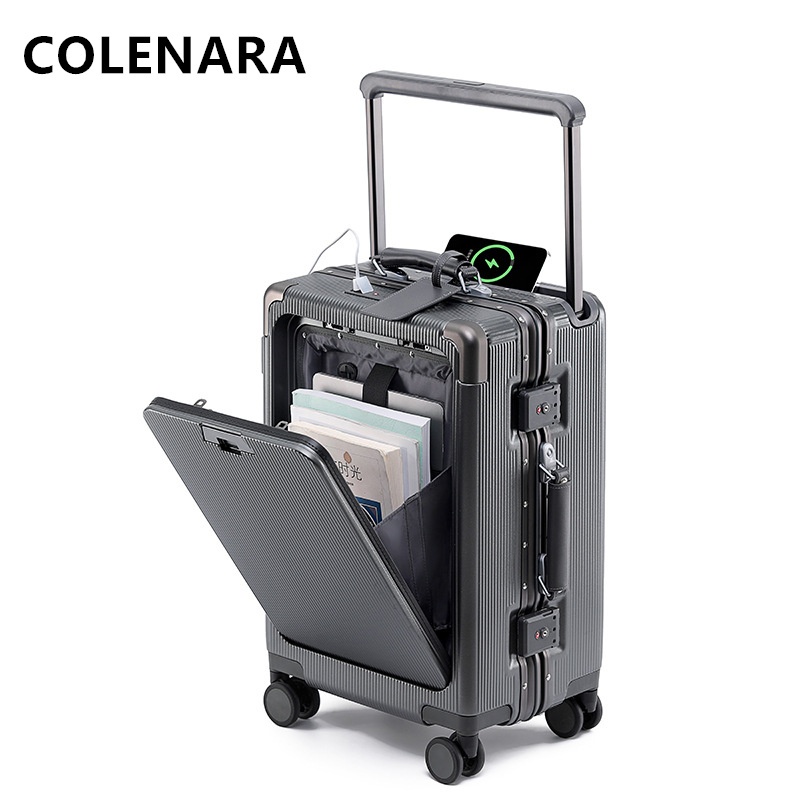 COLENARA ラップトップスーツケース 20インチ24イ - Front Opening Laptop Luggage 24 Inch のレビューと価格