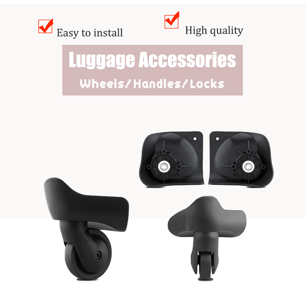 ハードシェルスーツケース用交換用W318ホイール、ユニバーサ - Silent Replacement Luggage Wheels のレビューと価格