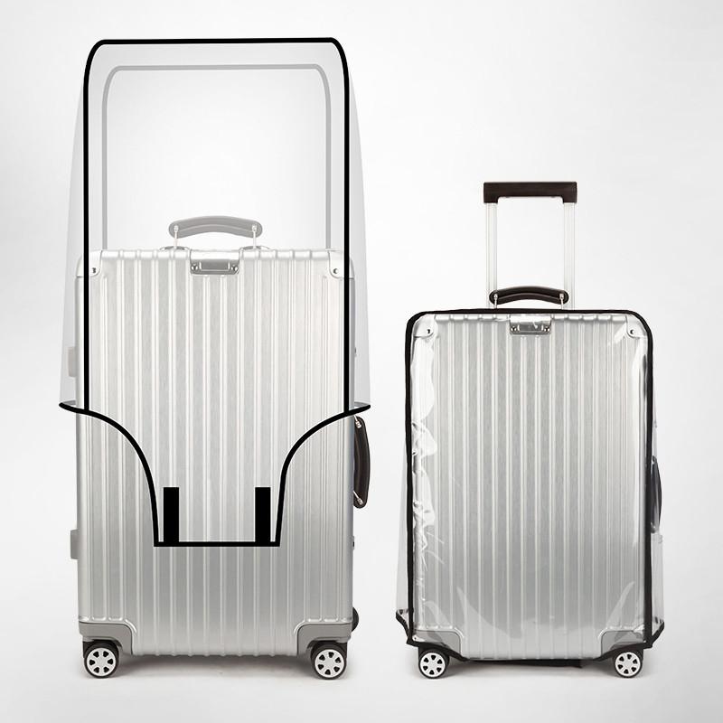 2027 トラベル透明荷物カバー 防水防塵 PVC 耐摩耗性 - Luggage Protective Cover Transparent のレビューと価格