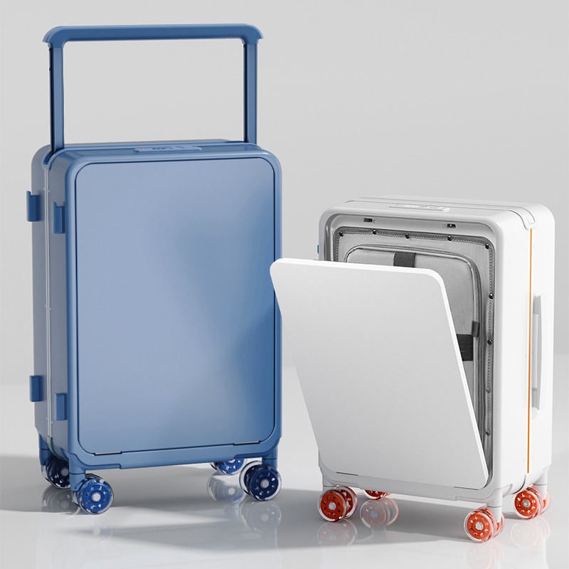 20/24インチ幅広タイロッド付きローリングラゲージトロリー - Spinner Wheel Rolling Suitcase 20 Inch のレビューと価格