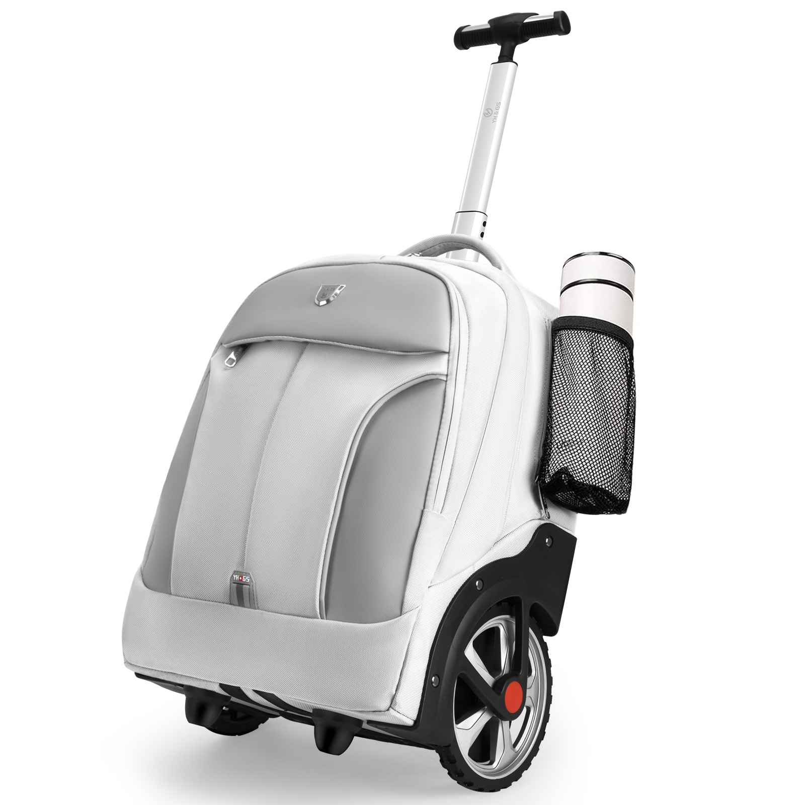 ローリングラゲッジバックパック、ホイール付きトラベルスーツケ - Foldable Rolling Luggage Bag のレビューと価格