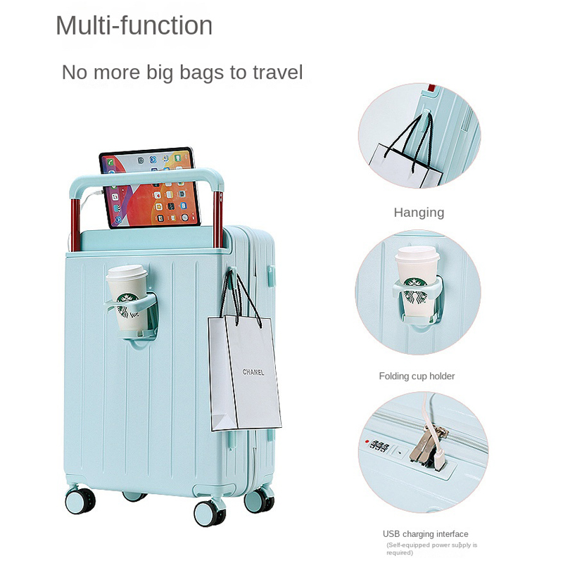 20インチ、24インチ、26インチ幅広ハンドル付きトラベルス - Spinner Wheel Rolling Suitcase 20 Inch のレビューと価格