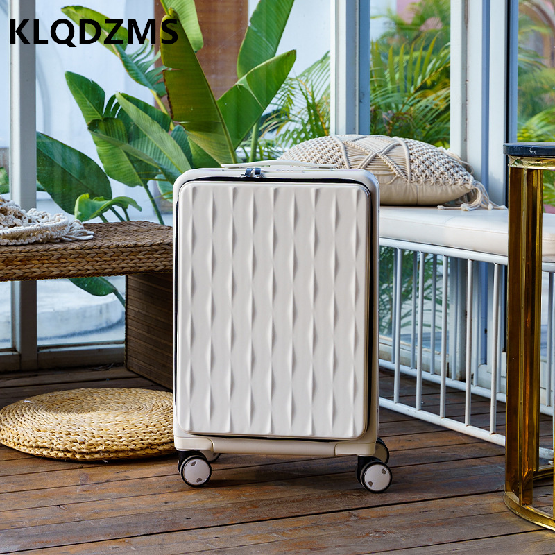 Klqdzms-トラベルラゲッジフロントオープニング、アルミ - Front Opening Laptop Luggage 24 Inch のレビューと価格