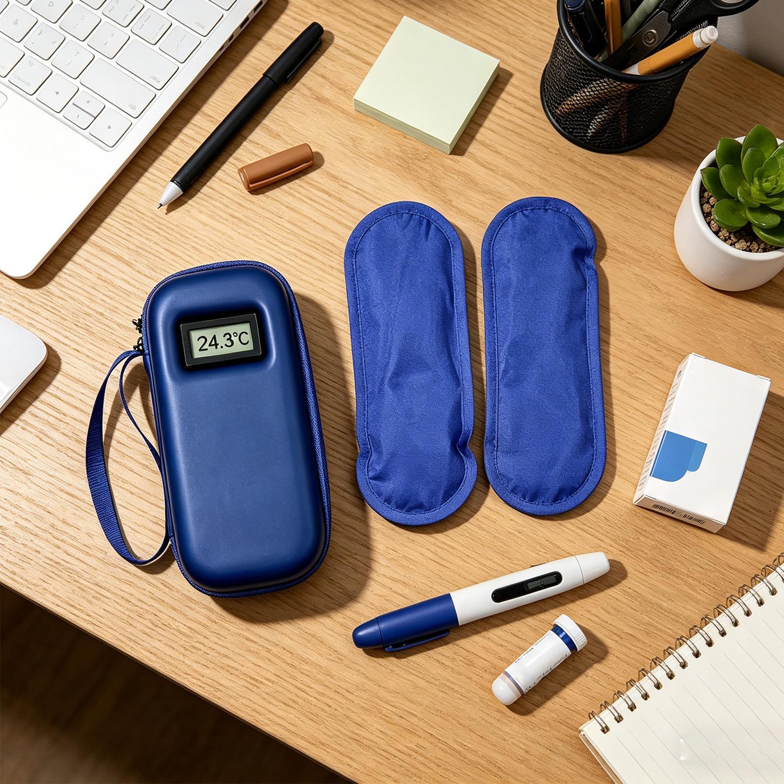 温度表示付きクーラートラベルケース 防水収納バッグ 断熱クー - Travel Bags のレビューと価格