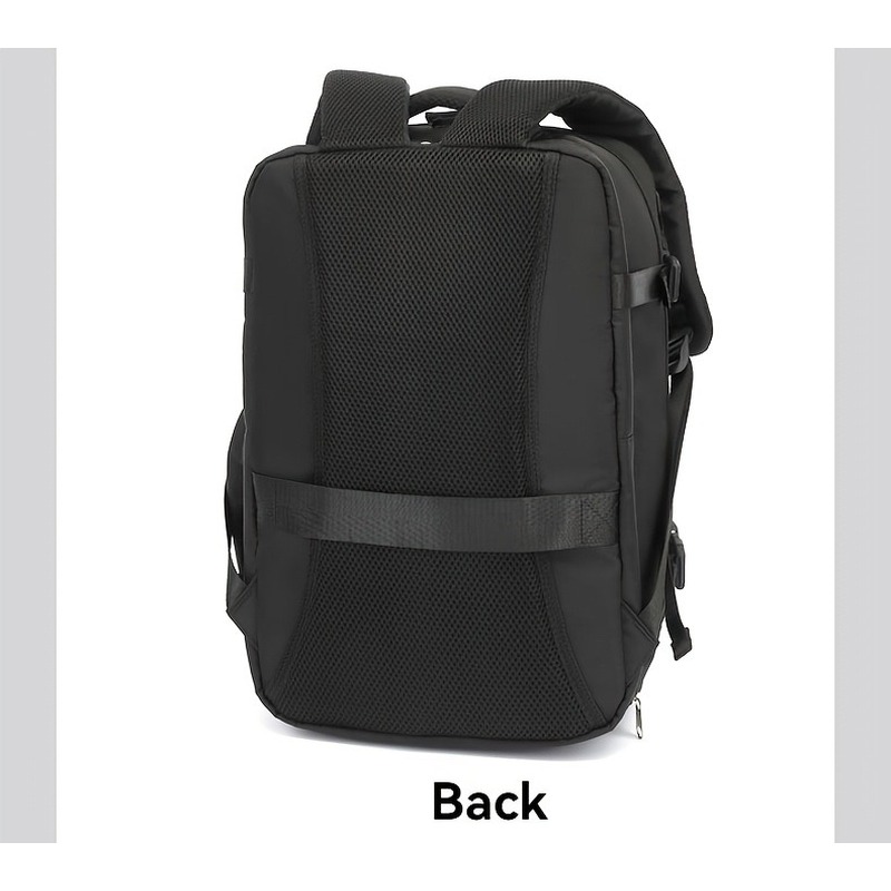 拡張可能なビジネス旅行用バックパック、防水ラップトップバック - Luggage のレビューと価格