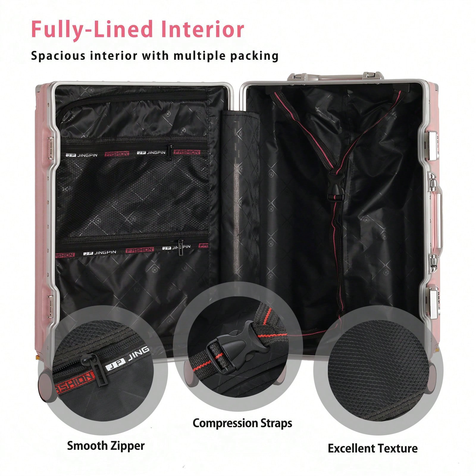 20インチ機内持ち込み可能スーツケース、航空会社承認済み、ア - Aluminum Frame Carry On Luggage のレビューと価格