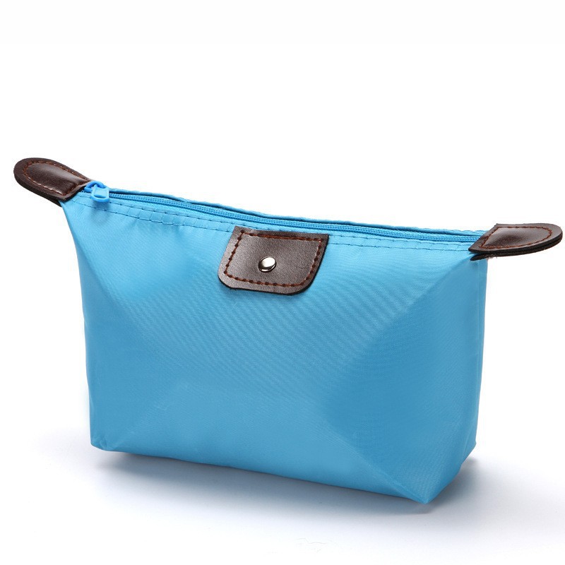 女性用折りたたみ式キャンディーカラー餃子型トラベルコスメティ - Cosmetic Bags のレビューと価格