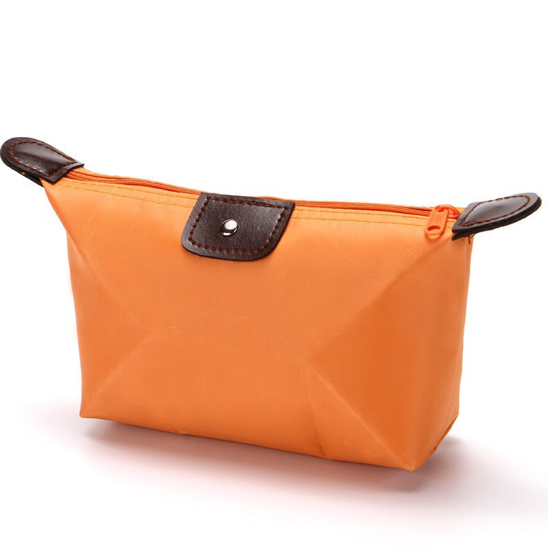 女性用折りたたみ式キャンディーカラー餃子型トラベルコスメティ - Cosmetic Bags のレビューと価格