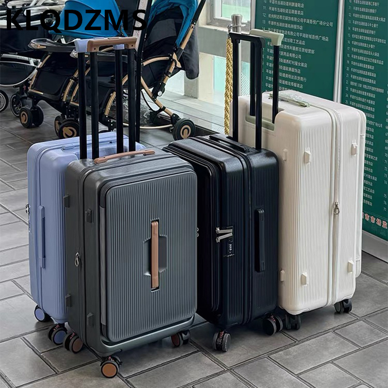 KLQDZMS ローリングラゲッジバッグ フロントオープン  - Front Opening Laptop Luggage 24 Inch のレビューと価格