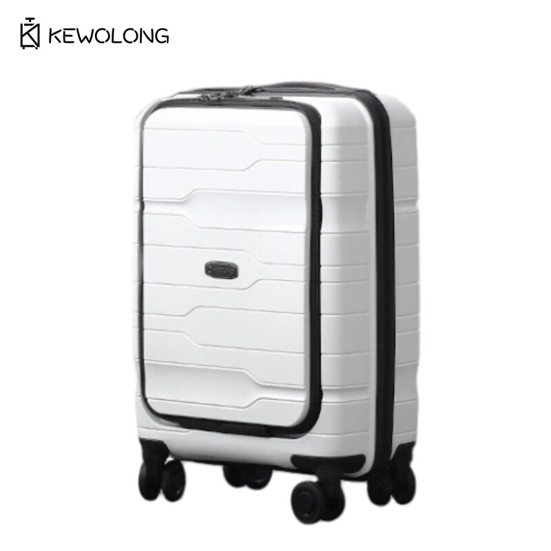 20インチ前開きキャリーオンラゲージ、男女兼用軽量ローリング - Cabin Size Lightweight Travel Trolley のレビューと価格