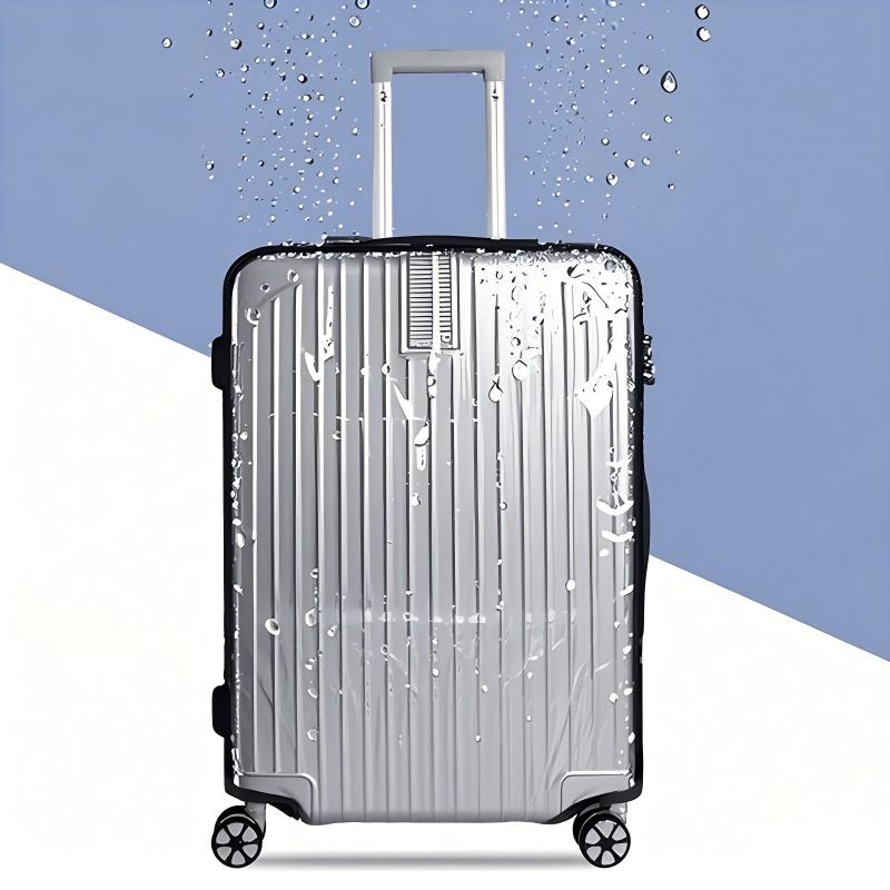 透明なPVC製荷物保護カバー 車輪付き荷物保護カバー 耐摩耗 - Luggage Protective Cover Transparent のレビューと価格