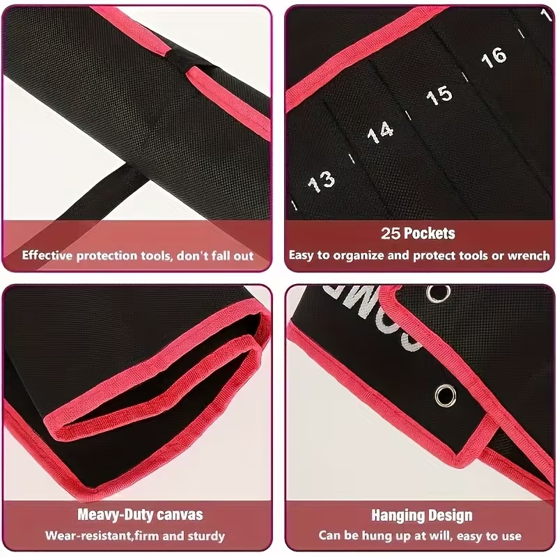 TINSOL 14ポケットツールオーガナイザーロール - 耐 - Foldable Rolling Luggage Bag のレビューと価格