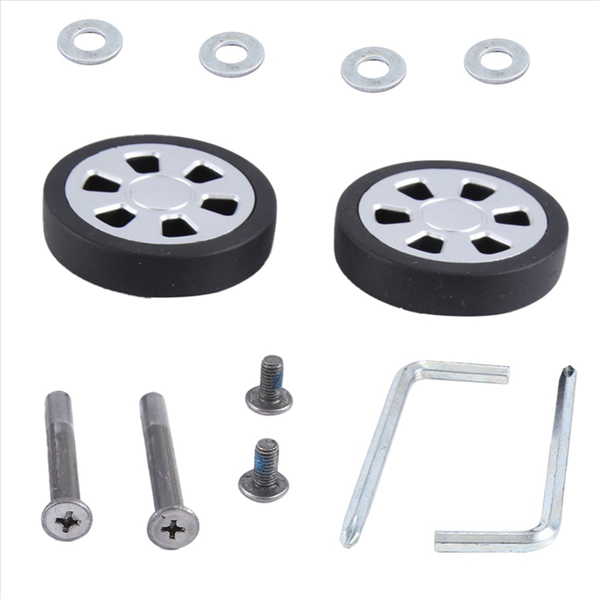 ABQR 55x13mm 2個セット 荷物用ホイール スーツ - Luggage のレビューと価格