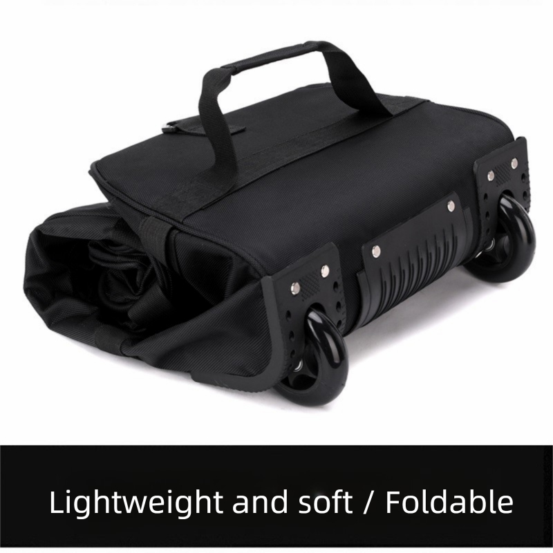 頑丈なホイール付きダッフルバッグ 折りたたみ式 防水 ローリ - Foldable Rolling Luggage Bag のレビューと価格