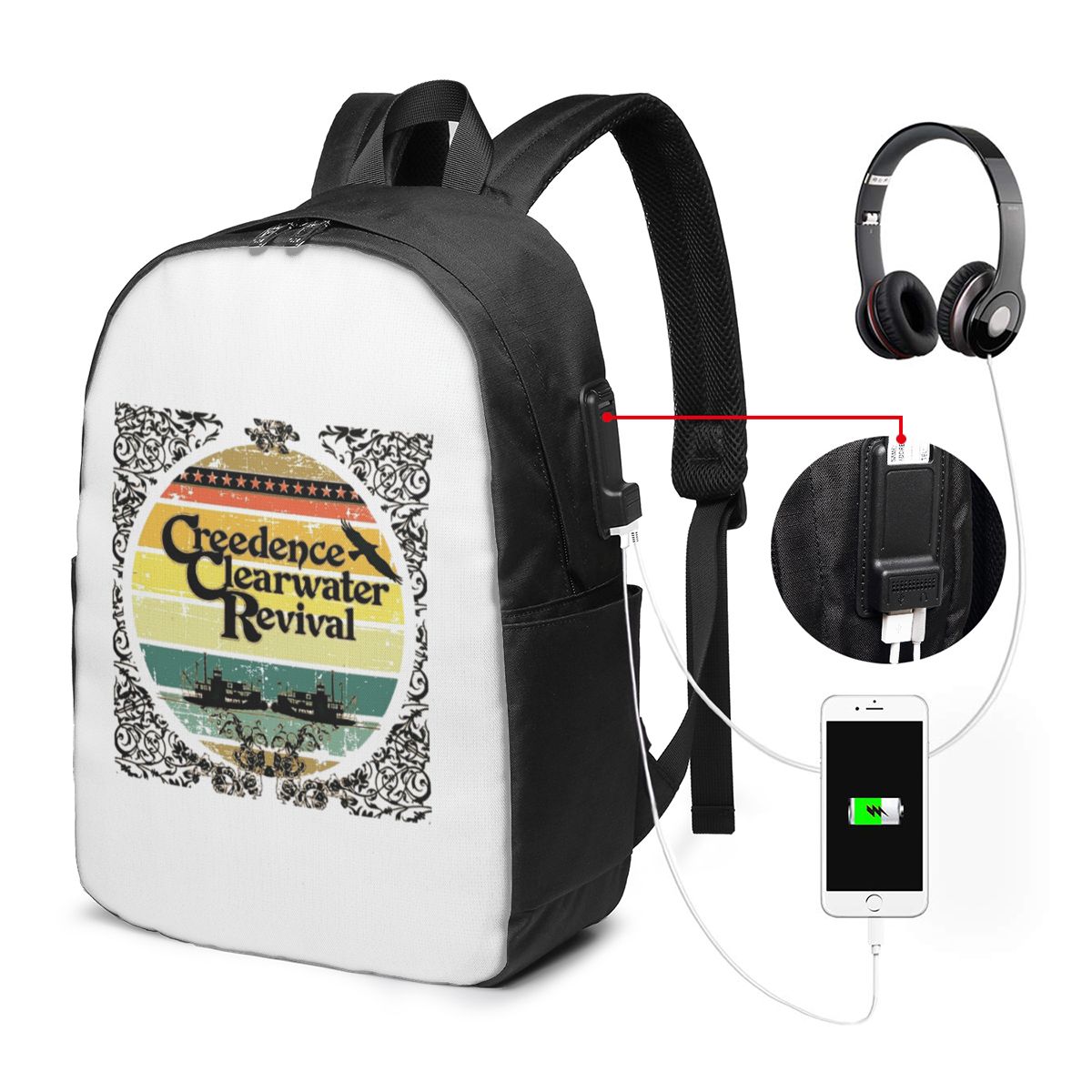 クリーデンス クリアウォーター リバイバル リバーボート バ - Travel Bags のレビューと価格