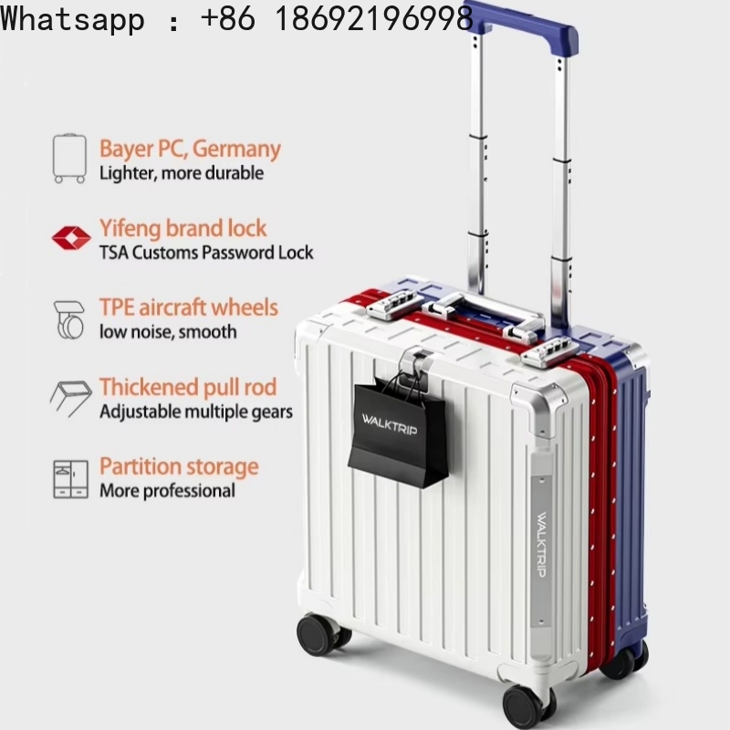 18インチスーツケース 機内持ち込み ローリングラゲッジ 高 - Aluminum Frame Carry On Luggage のレビューと価格