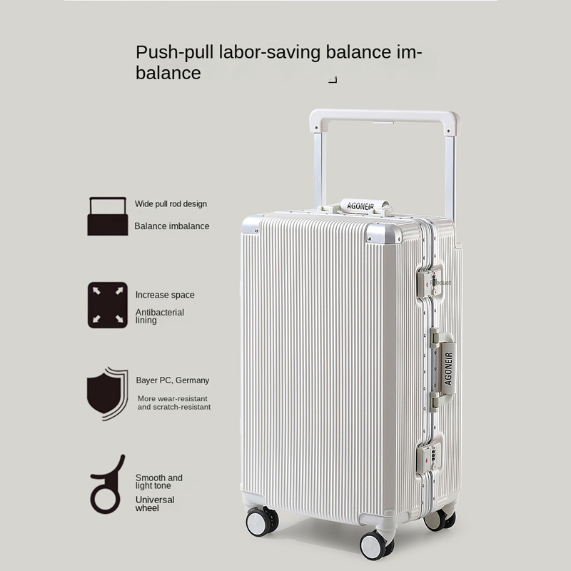 20インチ、22インチ、24インチ、26インチ幅広ハンドル付 - Aluminum Frame Carry On Luggage のレビューと価格
