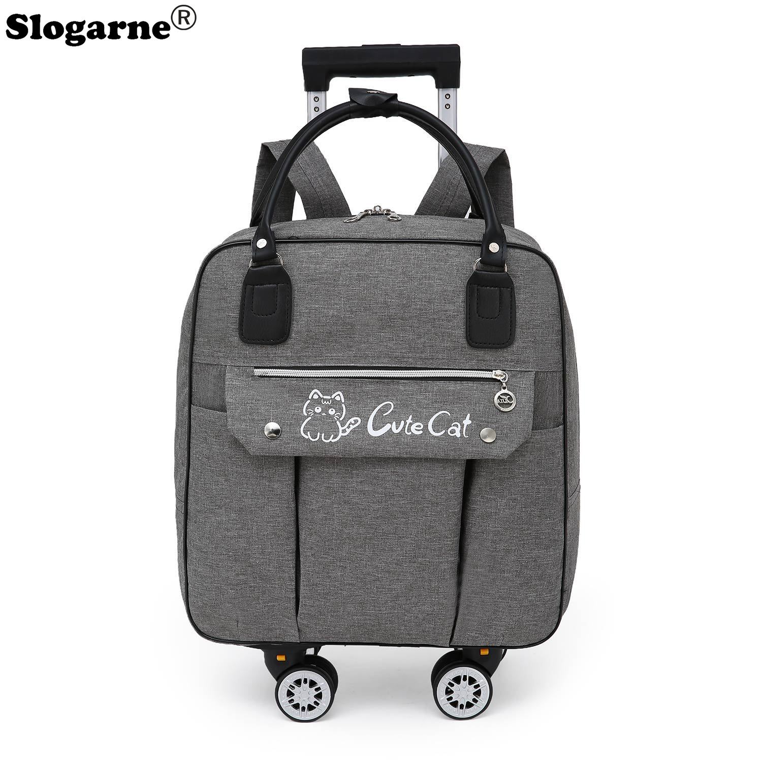 トロリー大容量トラベルバッグホイールスピナー荷物ポータブル搭 - Foldable Rolling Luggage Bag のレビューと価格