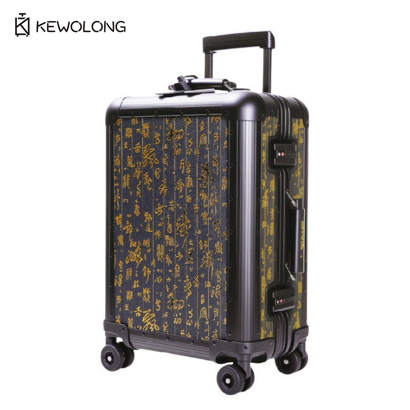 フルアルミマグネシウム合金製スピナースーツケース 20/24 - Spinner Wheel Rolling Suitcase 20 Inch のレビューと価格